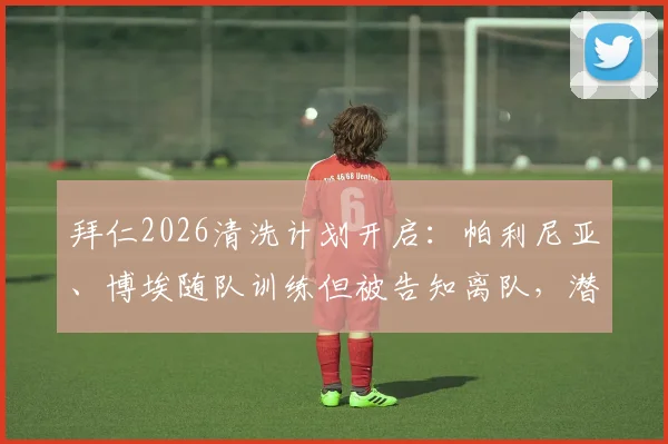 拜仁2026清洗计划开启:帕利尼亚、博埃随队训练但被告知离队,潜在下家与转会原因深度分析